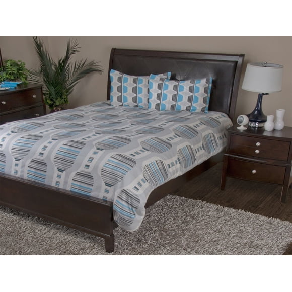 Juego de Edredón Con 2 Cubre Almohadas RIZZY HOME Tamaño King Size BT-1188 K