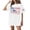White, variant on Dweltoz 4th Of July Shirts for Women Short Sleeve Usa Print Tops Solid Color Plus Size Top Independence Day Crewneck Fashion Leisure 1776-2026 Tees,Wine 2XL