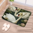thumbnail image 5 of Swan Non-Slip Polyester Indoor Office Rugs Area Rug Machine Washable Floor Mat, 5 of 6