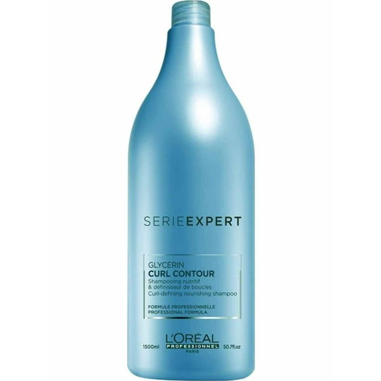 Forenkle evne Jordbær LOreal Serie Expert Curl Contour Curl-Defining Nourishing Shampoo Glycerin  50.7 Ounce 1500 Milliliters - Walmart.com