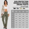 thumbnail image 2 of FEN AI Women Zip Off Pants Lightweight 6 Pockets Cargo Pant for Fishing Travel Convertible Shorts Quick Drying for Summer Outdoor, 2 of 9