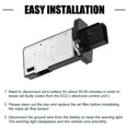 thumbnail image 4 of Unique Bargains Car Mass Air Flow Sensor Meter Reemplazo 3L3Z-12B579-BA para Ford Crown Victoria 2004-2011, 4 of 7