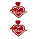 thumbnail image 2 of Fiudx Pendientes de Corazón Rojo, Elegantes Joyas Acrílicas para Mamá, Diseño Ligero y Cómodo, Aspecto Divertido y Adorable, Regalo de Cumpleaños para El Día de La Madre, Perfectos para Ocasiones Esp, 2 of 6