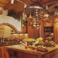 thumbnail image 3 of Premier 3 ft. Oval Pot Rack w Grid (Stainless Steel), 3 of 3