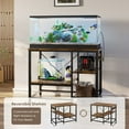 thumbnail image 4 of Bestier Support d'Aquarium de 40 à 50 Gallons avec Prises de Courant, Étagère de Rangement Réversible en Métal Robuste à 3 Niveaux pour Aquarium, 4 of 8