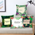 thumbnail image 4 of Paokuoon Pillow Cover Tropical Greenery Pillow Case proof Washable Tear Resistant, 4 of 7