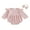 Pink, variant on Bagilaanoe Newborn Baby Girl Rompers Long Sleeve Bodysuit + Headband 3M 6M 9M 12M Infant Fall One Piece Jumpsuit
