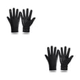 thumbnail image 4 of Guantes antideslizantes transpirables para motocicleta ciclismo Yuarrent Negro METRO 2Conjunto, 4 of 6