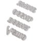 thumbnail image 2 of 5 Language of Seasons Troqueles de metal Plantilla de papel para álbumes de recortes DIY r Sunnimix Troqueles de corte de Scrapbooking DIY, 2 of 8