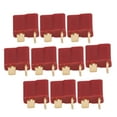 thumbnail image 2 of Conector en T 13.011 RC, conector hembra en T de 25 A, chapado en oro, para batería RC de modelo de avión RC., 2 of 14