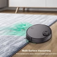 thumbnail image 5 of Restored WYZE Robot Vacuum with LIDAR Mapping Technology, 2100Pa Suction, No-go Zone, Wi-Fi Connected, Self-Charging, Ideal for Pet Hair, Hard Floors and Carpets (Refurbished), 5 of 6