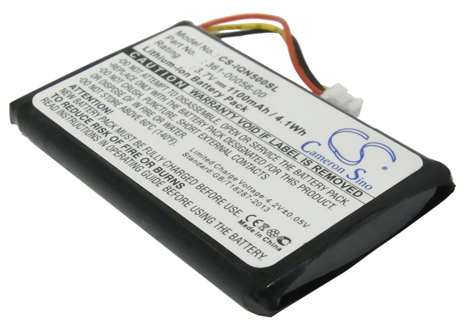 Replacement Battery For Garmin 3.7v 1100mAh / 4.07Wh GPS, Nuvi