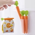 thumbnail image 4 of Clip para Bolsa de Comida Portátil, Clip para Sellar Bolsas de Refrigerio, Clip para Sellar Alimentos Frescos con Forma de Zanahoria, Herramienta de Almacenamiento para la Cocina, 4 of 8