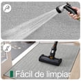 thumbnail image 6 of FRABE Ultra Thin Indoor Door Mat Non Slip, Low Profile Entryway Mat, Pet Friendly Doormat with Herringbone Design fot Inside, Patio, Porch, Grey, 48x72, 6 of 10