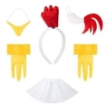 thumbnail image 4 of CAIXIA Easter Bunny Toddler Tutu Funny Kids Bunny Rabbit Set Ears Headband Tutu Dress Up For Girls Easter Gifts For Kids, 4 of 4
