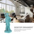 thumbnail image 2 of Mini Statue Of Liberty Desktop Ornament Resin Craft Decor Creative Statue Of Liberty Craft, 2 of 3