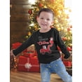 thumbnail image 3 of Santa I'm Digging Christmas Gift For Boys Toddler Kids Long sleeve T-Shirt, 3 of 6