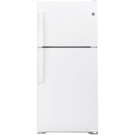 GE APPLIANCES GTS22KGNRWW top freezer freestanding refrigerator