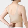 thumbnail image 6 of Pxxlle Plus Size Bras for Women Front Closure Wireless Everyday Bra Comfort Breastable Full Coverage Bralettes for Older Women XL, 6 of 8