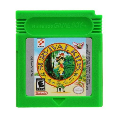 Video Games Cartridge Compatible for GB&GBC Handheld Console Survival Kids