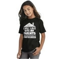thumbnail image 4 of Live With Parents Slacker Funny Crewneck T Shirts Boy Girl Teen Brisco Brands XS, 4 of 5