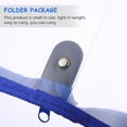 thumbnail image 2 of 2 Pieces Travel Storage Bag Transparent Folder File Document, 2 of 8