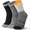 F-Black+Grey+Beige, variant on Loritta 3 Pairs Thermal Socks for Women, Winter Thick Warm Heated Boot Crew Socks Size 5-11