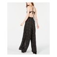 thumbnail image 2 of Project 28 Womens Side-Slit Jumpsuit, Black, Large, 2 of 4