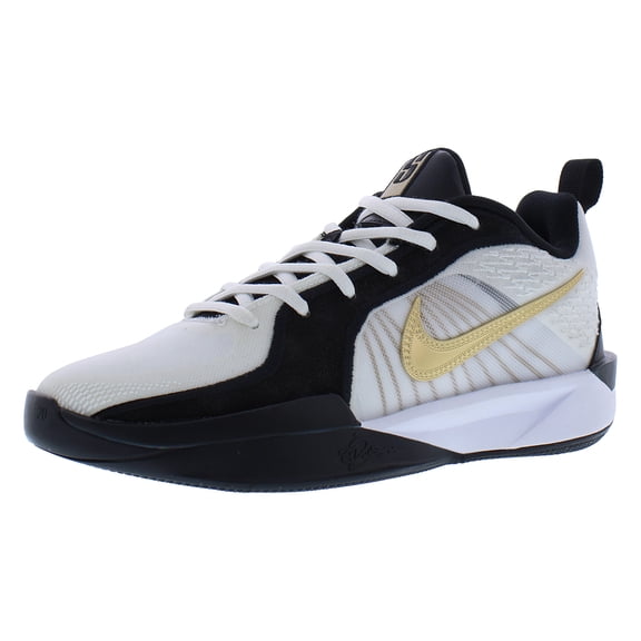 Nike Sabrina 2 KC GS Boys Shoes Size 6, Color: Black/Metallic Gold/White