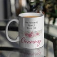 thumbnail image 3 of Novelty Genius “My Favorite People Call Me” Large Ceramic 15oz Tea Coffee Mug, Gift for Mom Grandma, 3 of 5