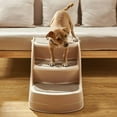 thumbnail image 4 of Foldable Cat Pet Steps Pet Stairs No Slipping with Siderails Non-Slip Pads ,Fit Beige, 4 of 8