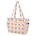 thumbnail image 2 of FORMRS Tote Bag for Women Quilted Large Capacity Travel Work Carry On Shoulder Handbag, Cartoon Citrus, 2 of 7