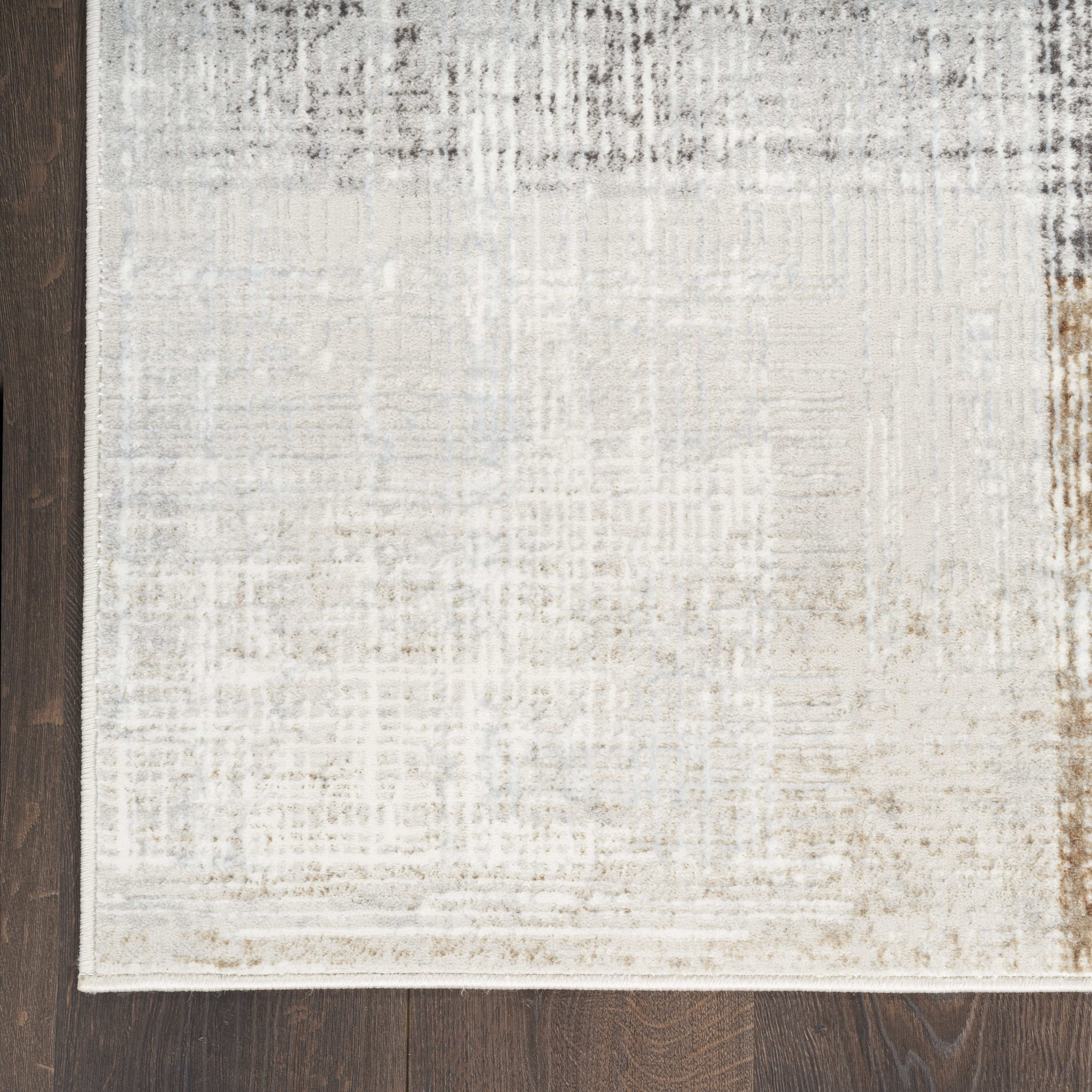 Inspire Me! Home Décor Iliana Modern Grey 3'11" x 5'11" Area Rug (4x6)