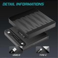 thumbnail image 2 of External Blu-ray Drive Optical Drive Cd Dvd Bd Burner Rw Player,rewriter Writer Disk Duplicator For, 2 of 5