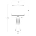 thumbnail image 2 of Regina Andrew 13-1037 Quatrefoil 28" Tall Buffet Table Lamp - Natural Stone, 2 of 5