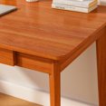 thumbnail image 4 of MONSLIPA Industrial Modern Wooden Desk with Storage Drawers, Office Computer Desk and Home Office Desk with Sturdy Wood Legs, 47" Long (Walnut), 4 of 7