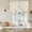 Off-White, variant on Vintage Colorful Butterfly Balloon Curtains 63 Inch Length for Living Room/Bedroom, Watercolor Butterflies Farmhouse Rod Pocket Privacy Door Curtains Decorative Tie Up Shade for Window 52"x63"