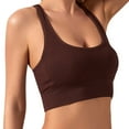 thumbnail image 2 of Everyday Bras for Women Non Removable Padded Sports Bras for Women Womens Workout Bras Wire Bras for Women Tan Bra Bra Bras Bras Women Womens Bras Push up plus Size Womens Bras Underwire Coffee M, 2 of 6