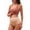 Brick Red, variant on Women'S Clip Down U-Back Anti-Sagging Maternity Feeding Bra Pink M