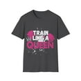 thumbnail image 2 of Gym Rat Train Like a Queen Motivational Women Teen Girl Tee, 2 of 7