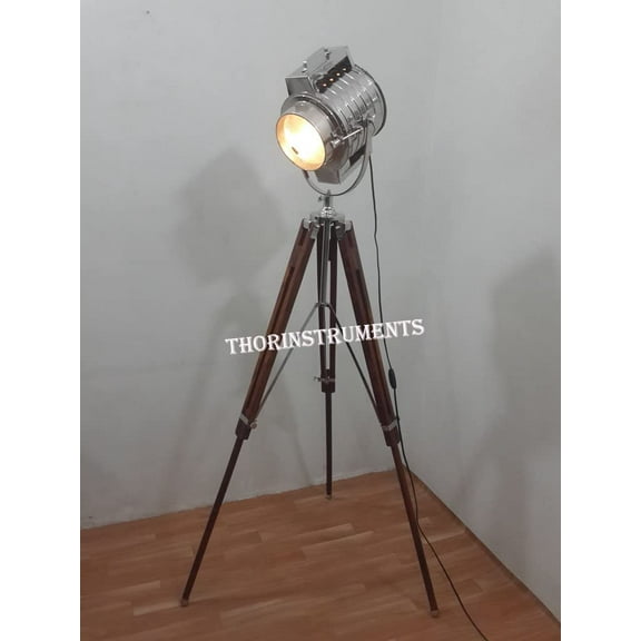 British Studio Searchlight Photography Tripod Floor Lamp Tripod Lighting Spotlight