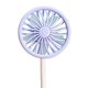 thumbnail image 3 of Ventilador pequeño con luz nocturna, ventilador personal para mujeres, hombres, viajes, camping, al aire libre. Púrpura, 3 of 9