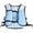 Light Blue, variant on Ultra Lightweight Running Vest with Breathable Mesh Back for Marathon Training Hydration Compatible Men Women Army Green 6"X2"X8"