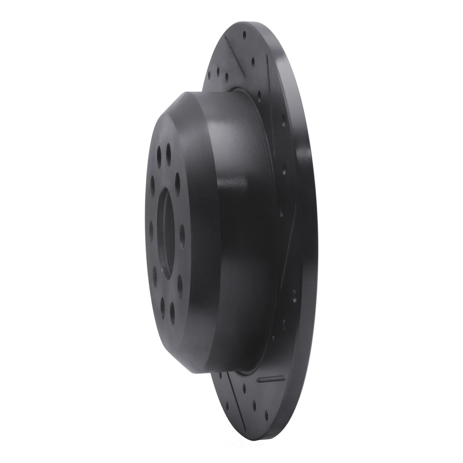 Dynamic Friction Company 633-42041R DFC Brake Rotor - Drilled And Slotted - Black