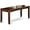Espresso, variant on East West Furniture LYB-CAP-W Lynfield Dining Bench with Wood Seat, 52x15x18 Inch, Cappuccino