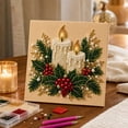 thumbnail image 6 of Christmas Diamond Art Kits For Adults Clearance, DIY Pearl Diamond Art, Diamond Art Christmas Ornaments for Front Door Living Room Decor, Christmas Decor Wall Art, Christmas Gifts (E), 6 of 6