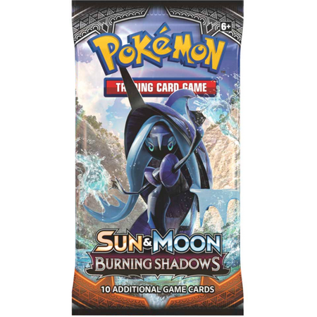 Pokemon TCG - Burning Shadows - Ten (10) Count Booster Pack