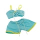 thumbnail image 3 of Conjunto de traje de baño de playa de moda para niña de 60 cm 1/3, accesorio de vestir DIY Azul, 3 of 8