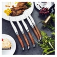 thumbnail image 3 of Cuchillo de Mango de Madera LaguioleWoodLight 10pzas 23 cm Madera Café Claro Acero Inoxidable Cuchillo para carne., 3 of 4