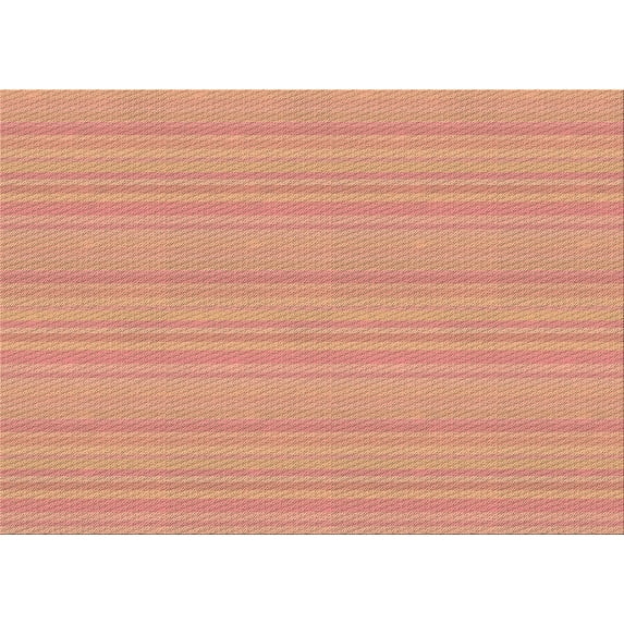 Ahgly Company Machine Washable Indoor Rectangle Transitional Tomato Red Area Rugs, 7' x 10'